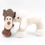 Durable Plush Dog Toy for Chewing and Playtime Fun