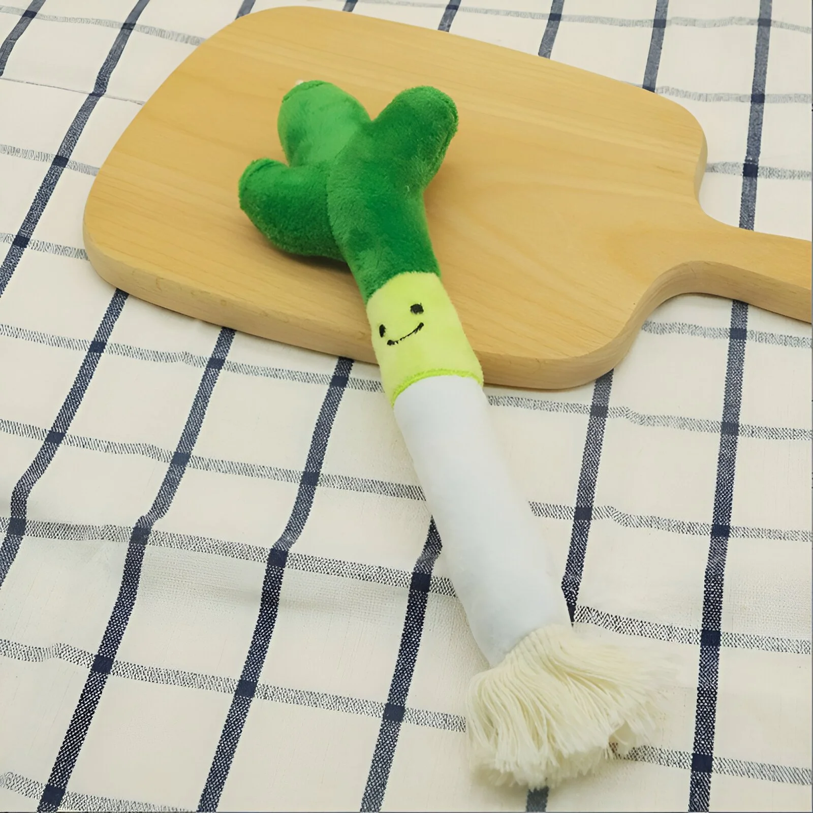 Interactive Plush Dog Chew Toy with Squeak for All Dogs