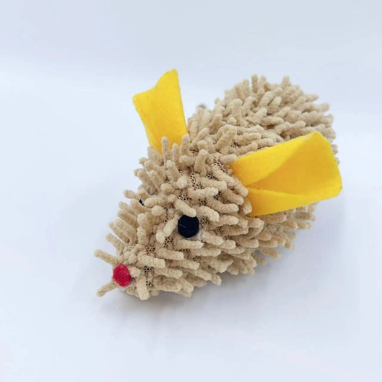 Interactive Catnip Mouse Toy – Plush Realistic Cat Playmate