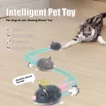Smart Electric Plush Mouse Toy for Cats
