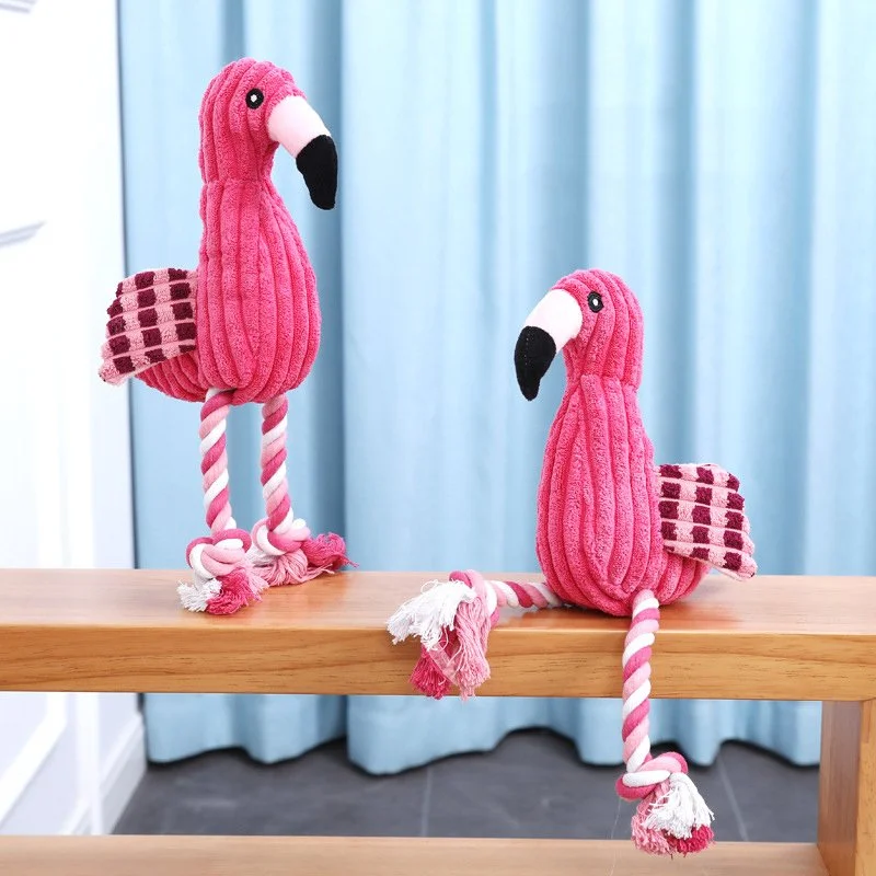 Animal Plush Squeaky Dog Toy