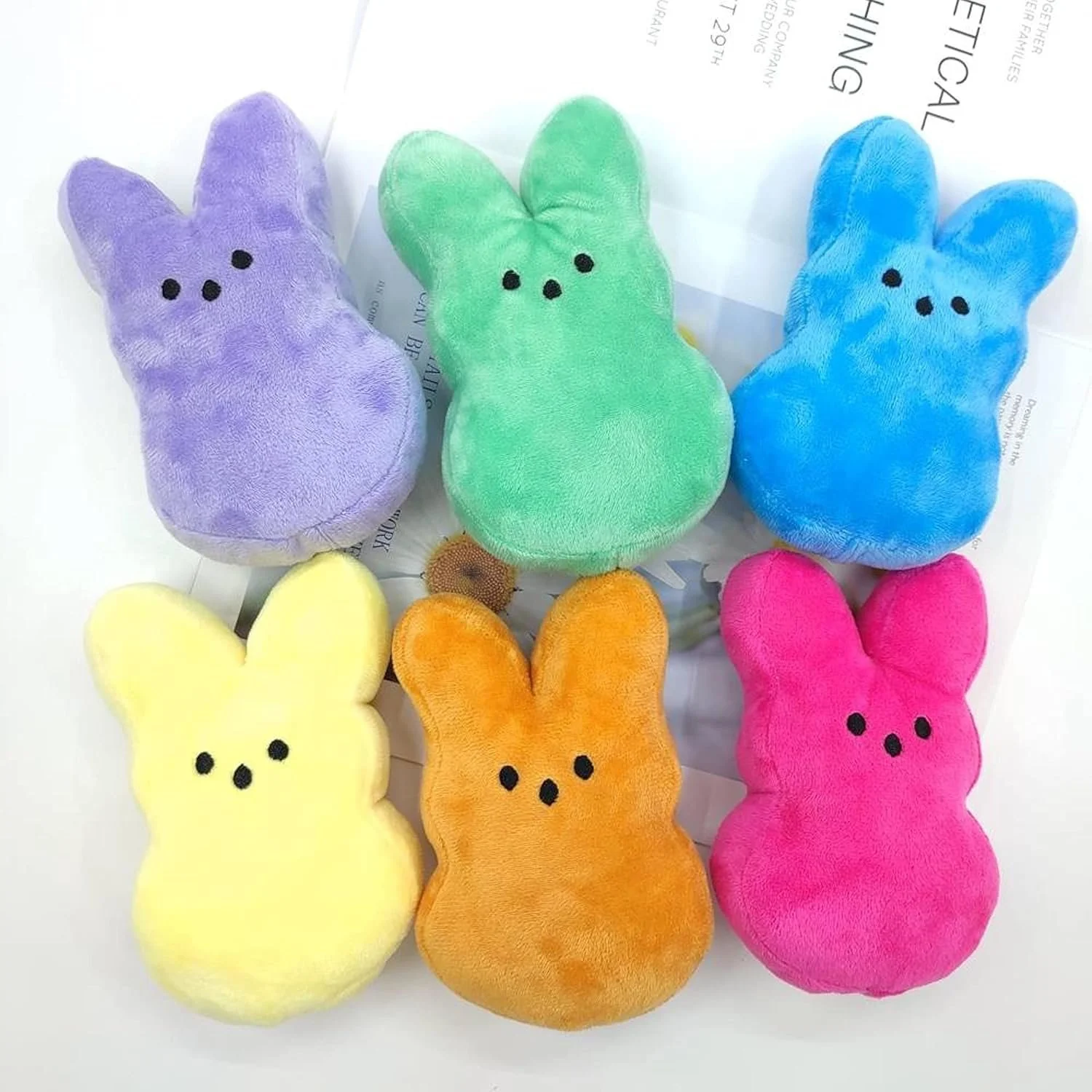 Cute Bunny Plush Dog Chew Toy – Interactive Teeth Cleaning Fun
