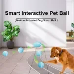 Electric Bouncing Dog Ball – Interactive Bite-Resistant Toy for Puppies