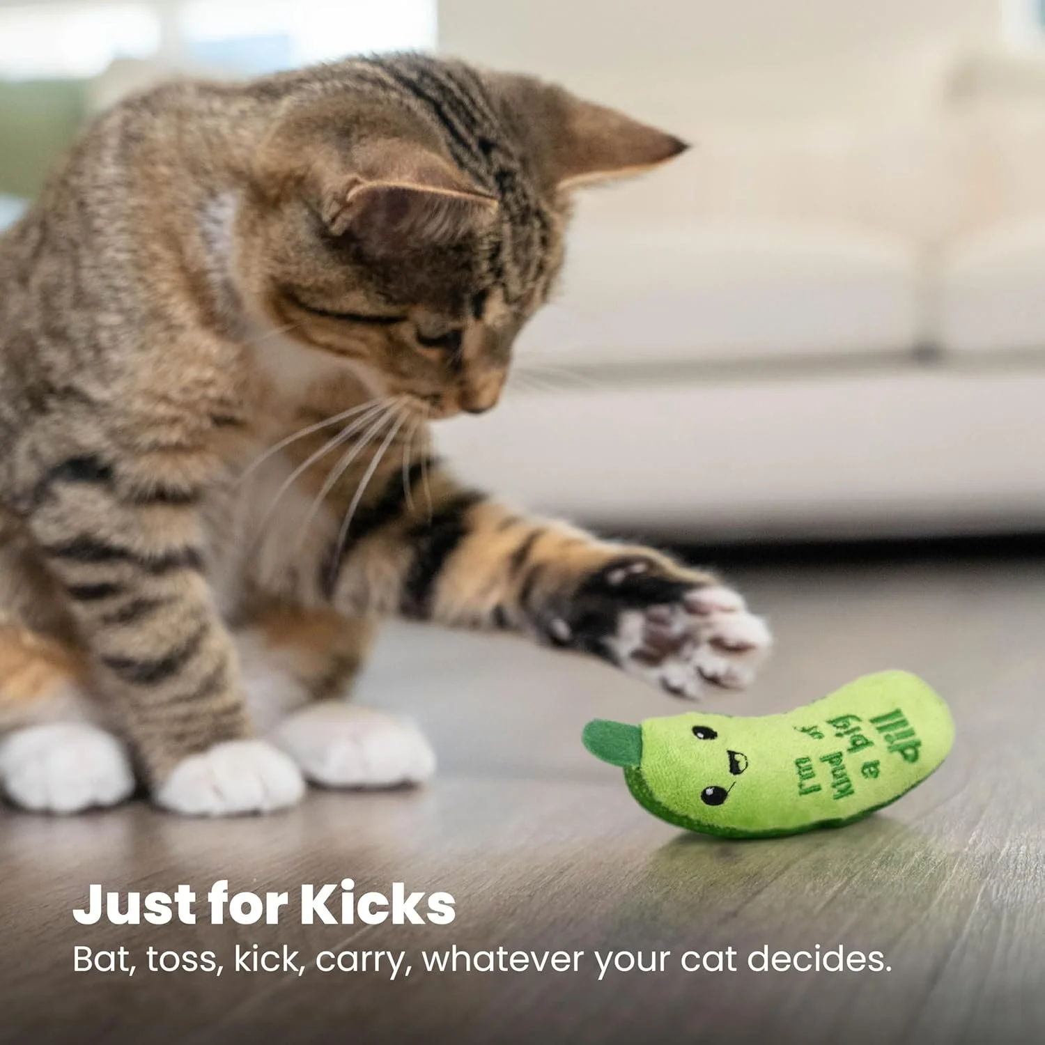 Interactive Catnip Plush Toy for Cats – Soft, Chewable, and Stimulating Pet Toy