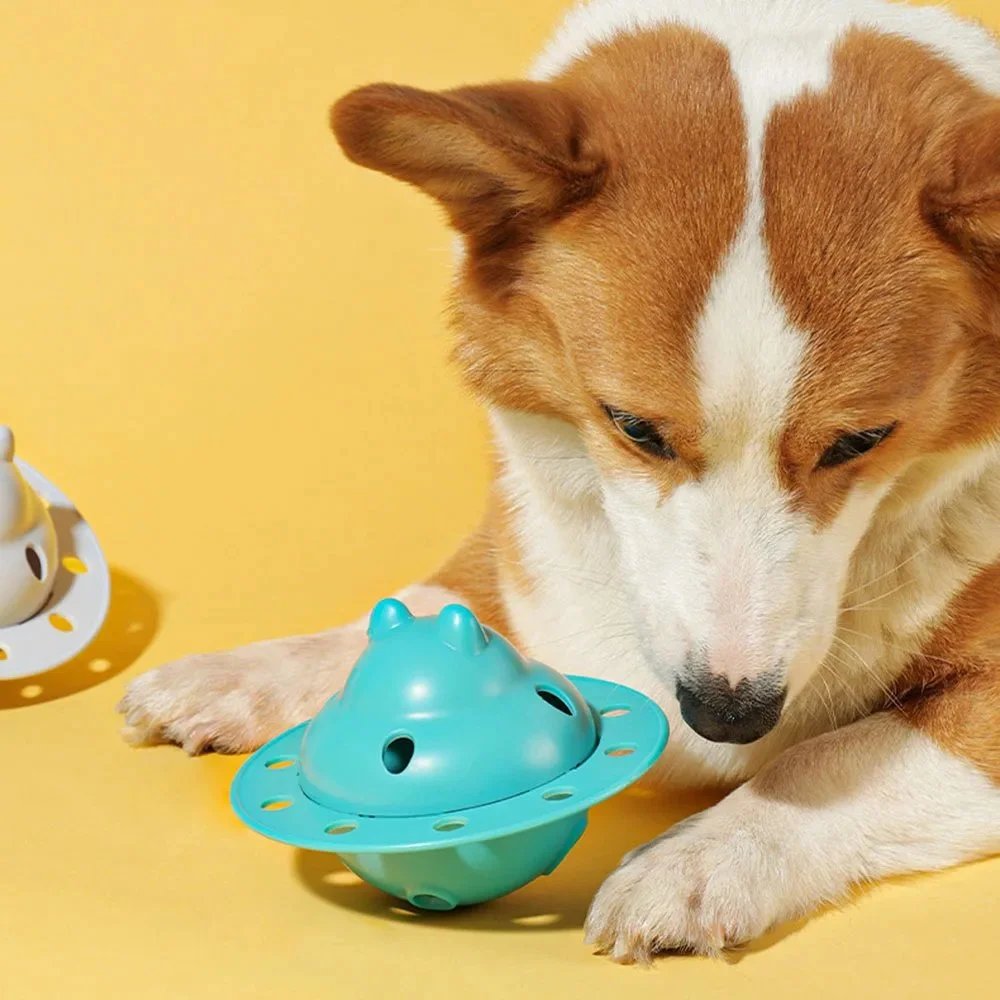 Interactive Pet Slow Feeder Ball & Frisbee Toy for Dogs and Cats