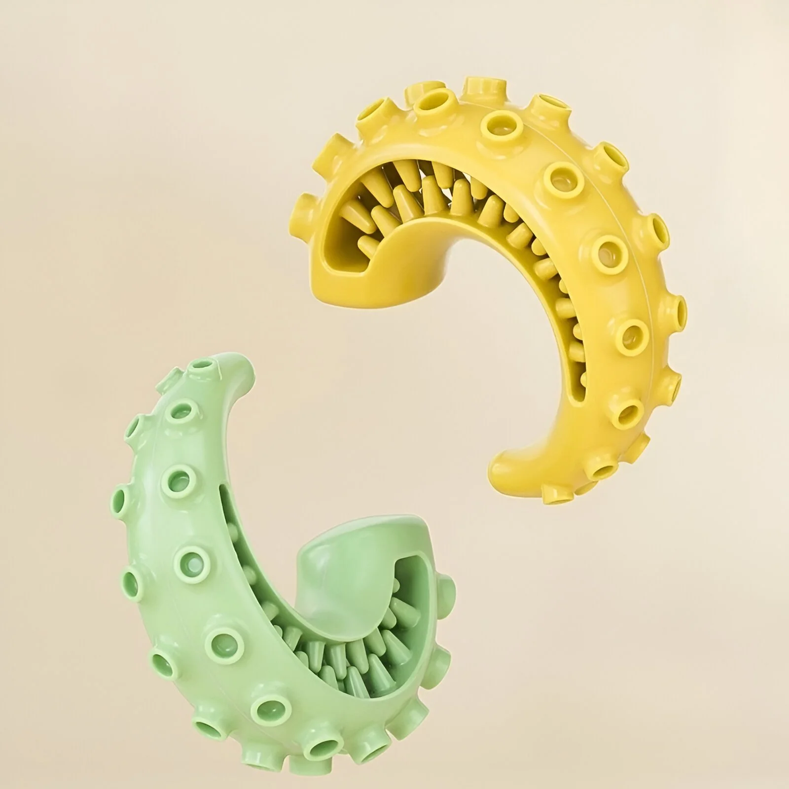 Durable TPR Dog Chew Toy for Small & Medium Dogs – Teeth Cleaning Fun