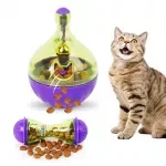 Interactive Pet Feeding Tumbler Toy for Cats & Dogs – Treat Dispensing Ball