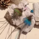 Feather Cat Teaser Wand Set with Interchangeable Heads