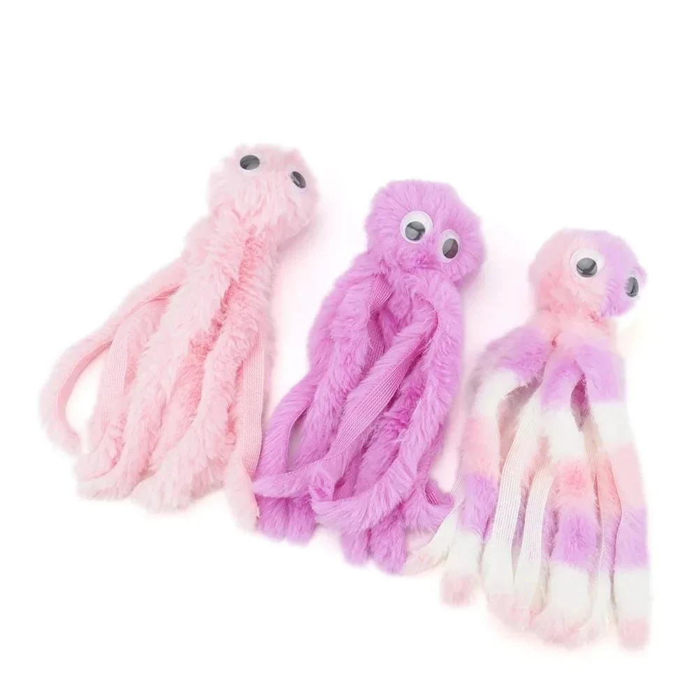 Interactive Kitten Octopus Catnip Plush Toy – Colorful Teaser for Playful Cats