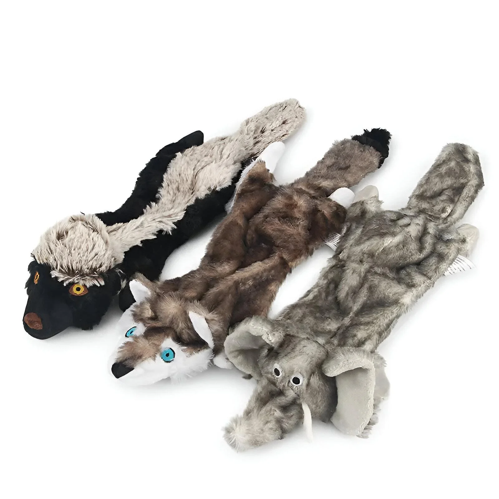 Plush Squeak Dog Toy for Chewing & Teeth Cleaning