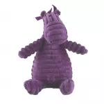 Mini Purple Donkey Squeaky Plush Toy for Small Dogs and Puppies