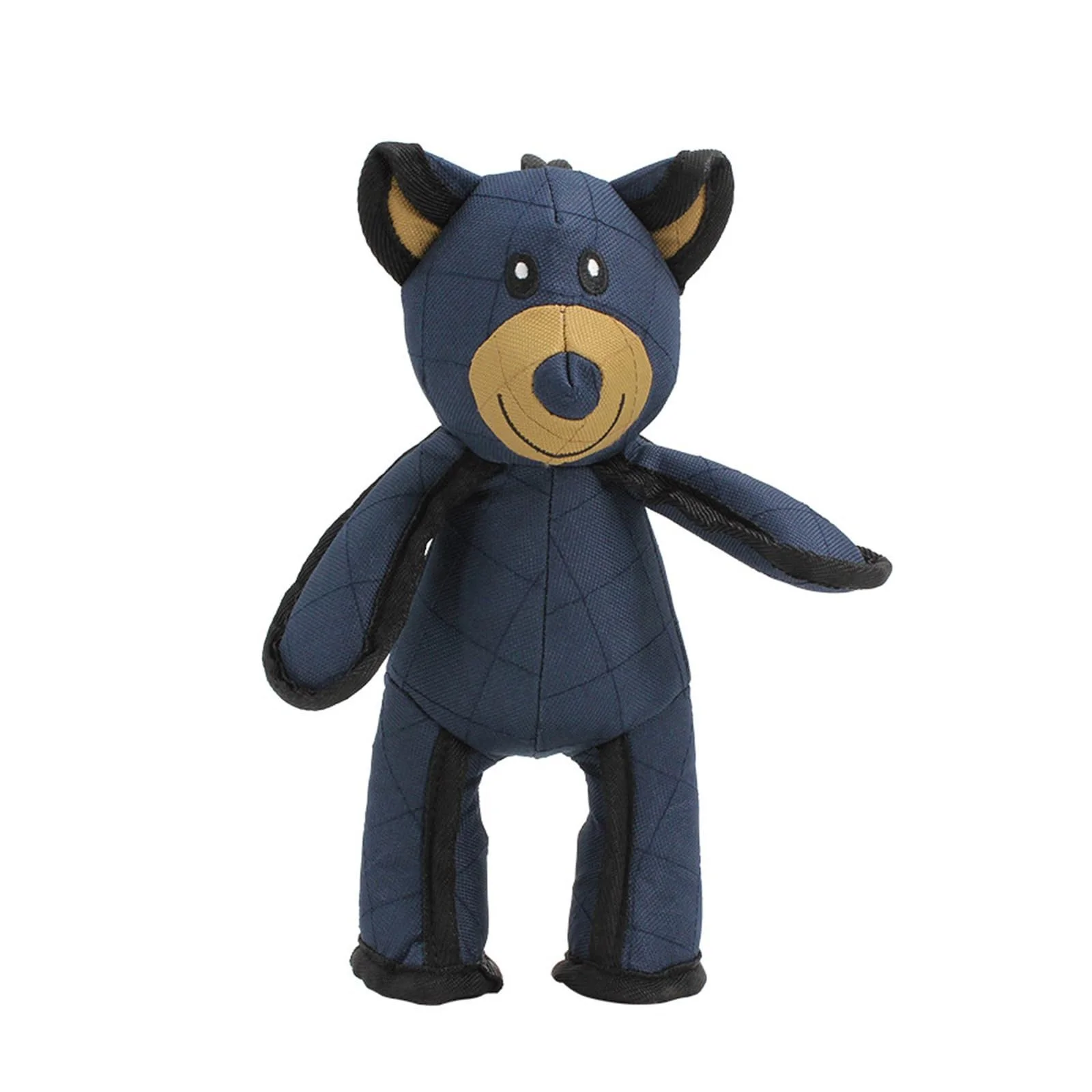 Interactive Squeaky Bear Dog Toy with Chew & Toss Design