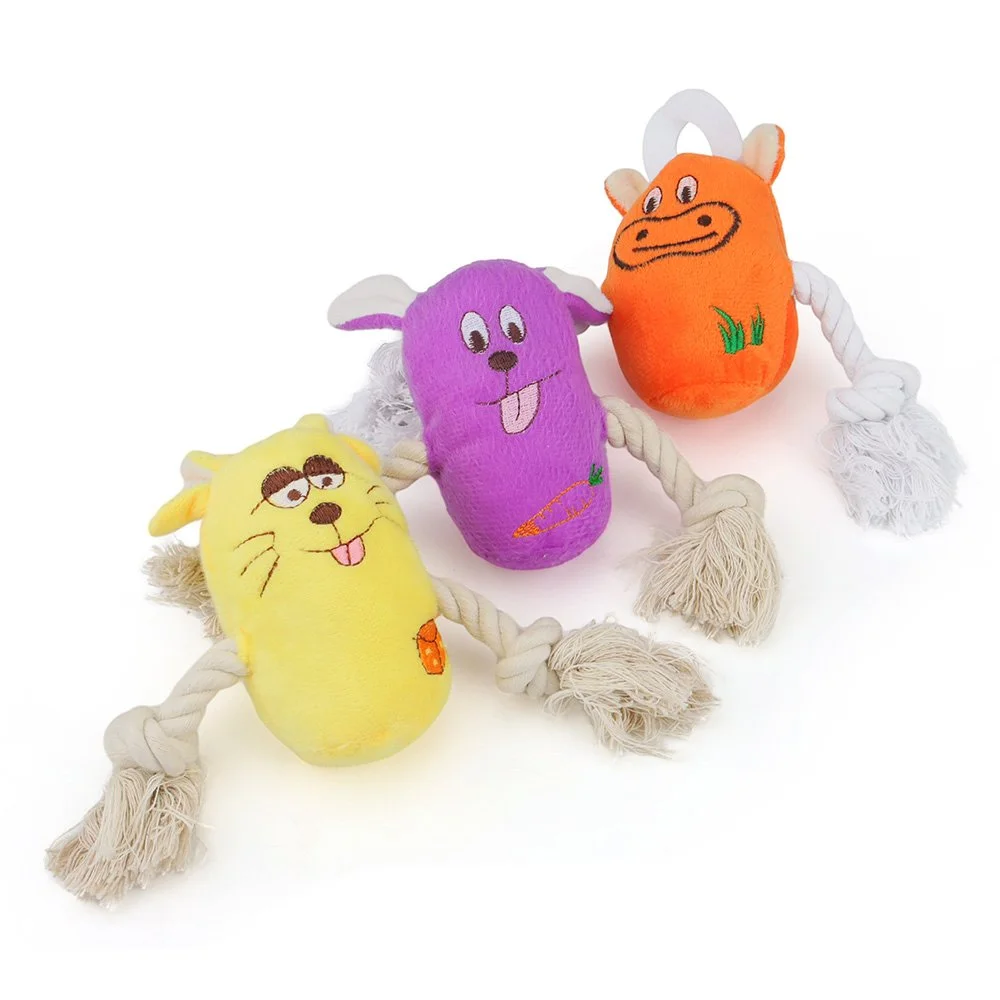 Plush Squeaky Mouse Toy for Dogs & Cats