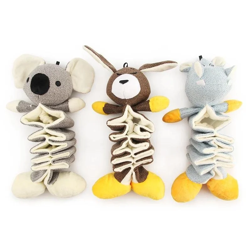 Plush Slow Feeder Dog Toy
