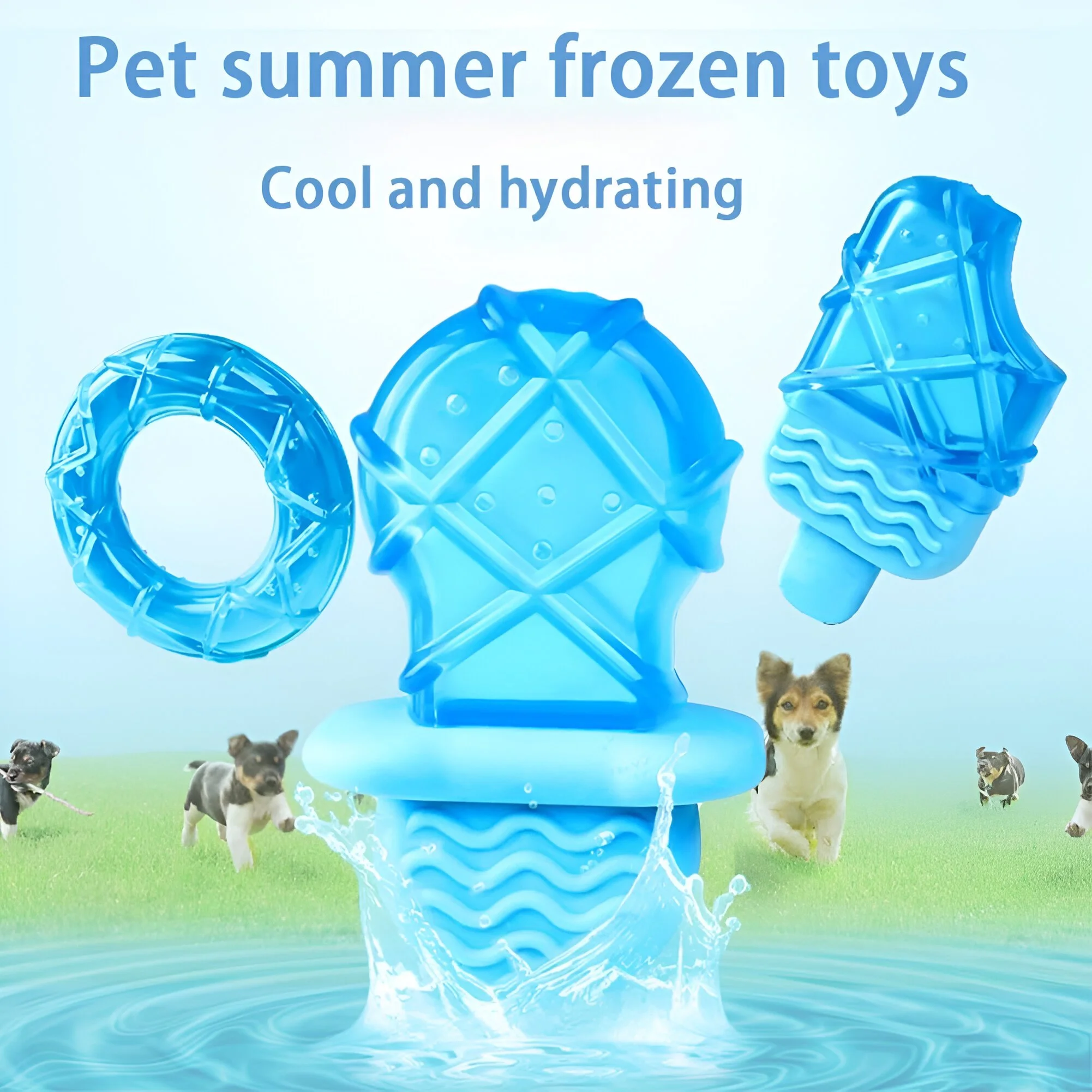 Dog Cooling Popsicle Chew Toy
