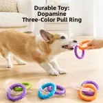 Chew-Resistant Dog Tug Toy for Puppies – Plush Teething & Interactive Pull Toy
