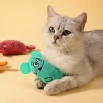 Interactive Catnip Plush Toy for Cats – Fun Teeth Grinding and Clawing Play