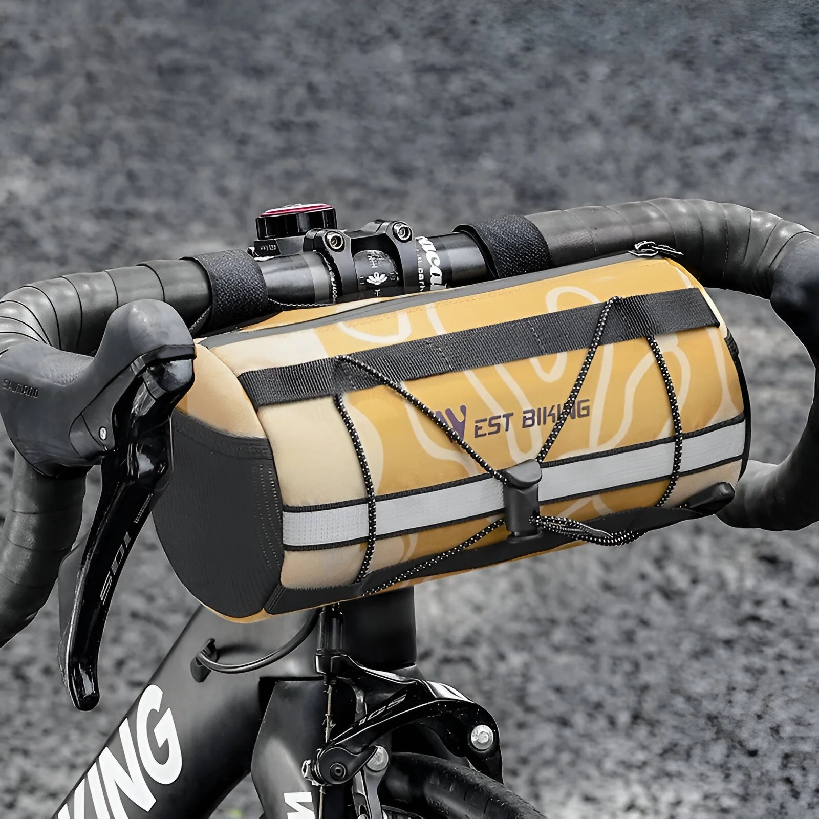 2L Water-Repellent Bicycle Handlebar & Shoulder Bag