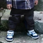 Winter Velvet Cargo Jogger Pants for Kids