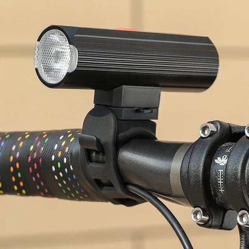 Rechargeable 450-Lumen Waterproof Bike Headlight with Intelligent Sensor
