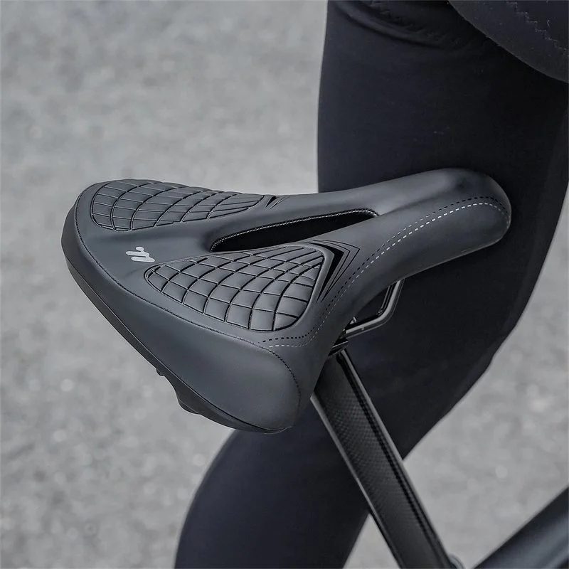 Breathable Shockproof Non-Slip Cycling Saddle for Road & Mountain Bikes