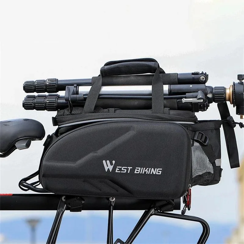 Expandable Waterproof Bicycle Trunk & Pannier Bag 25–45L