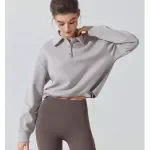 Women’s Breathable Loose-Fit Running & Yoga Sweatshirt