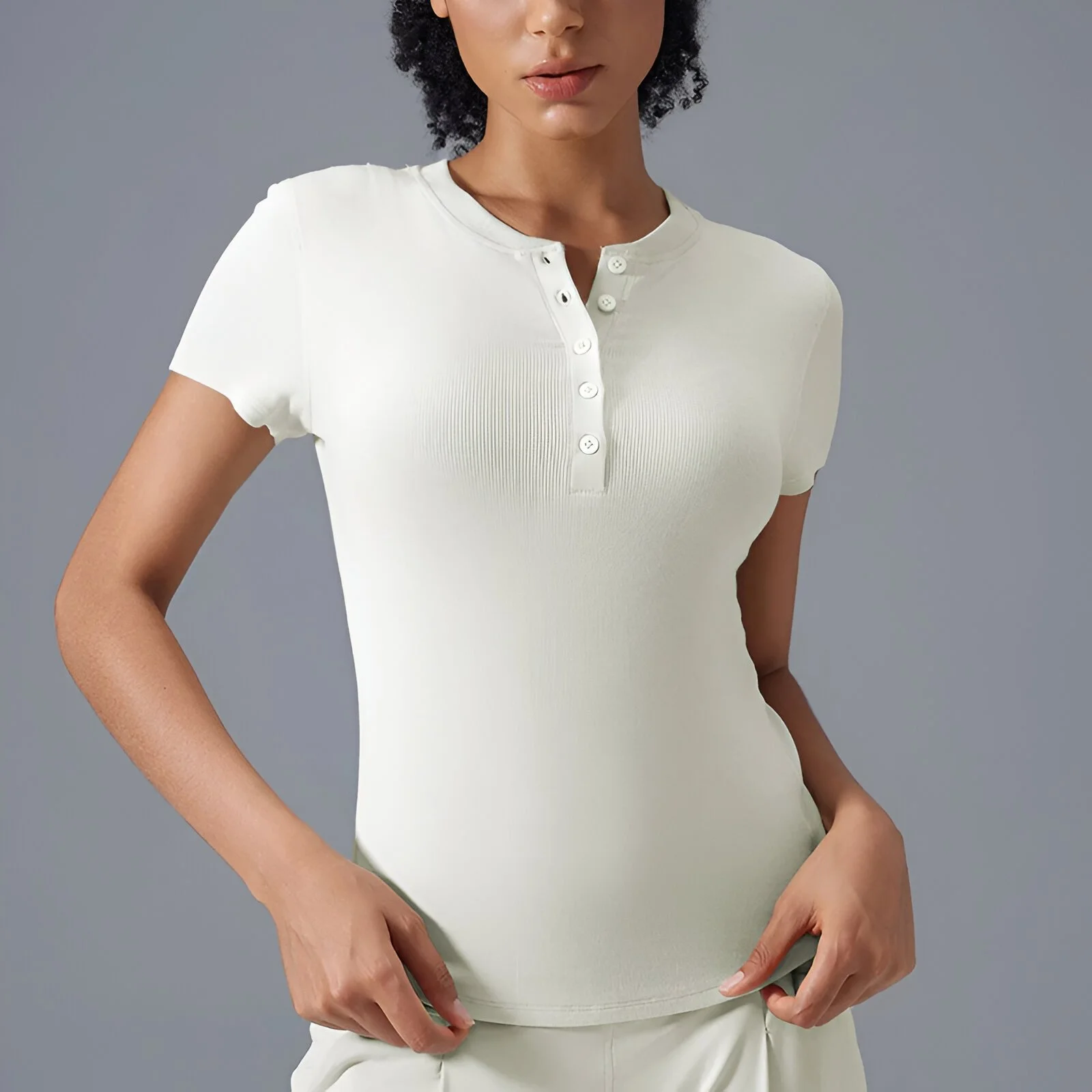 Women’s Slim Fit Quick-Dry Yoga & Running T-Shirt