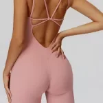 Women’s High-Intensity Yoga & Gym One-Piece Compression Jumpsuit