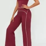 High-Waist Flare Yoga Pants for Women – Stretch Fitness Leggings
