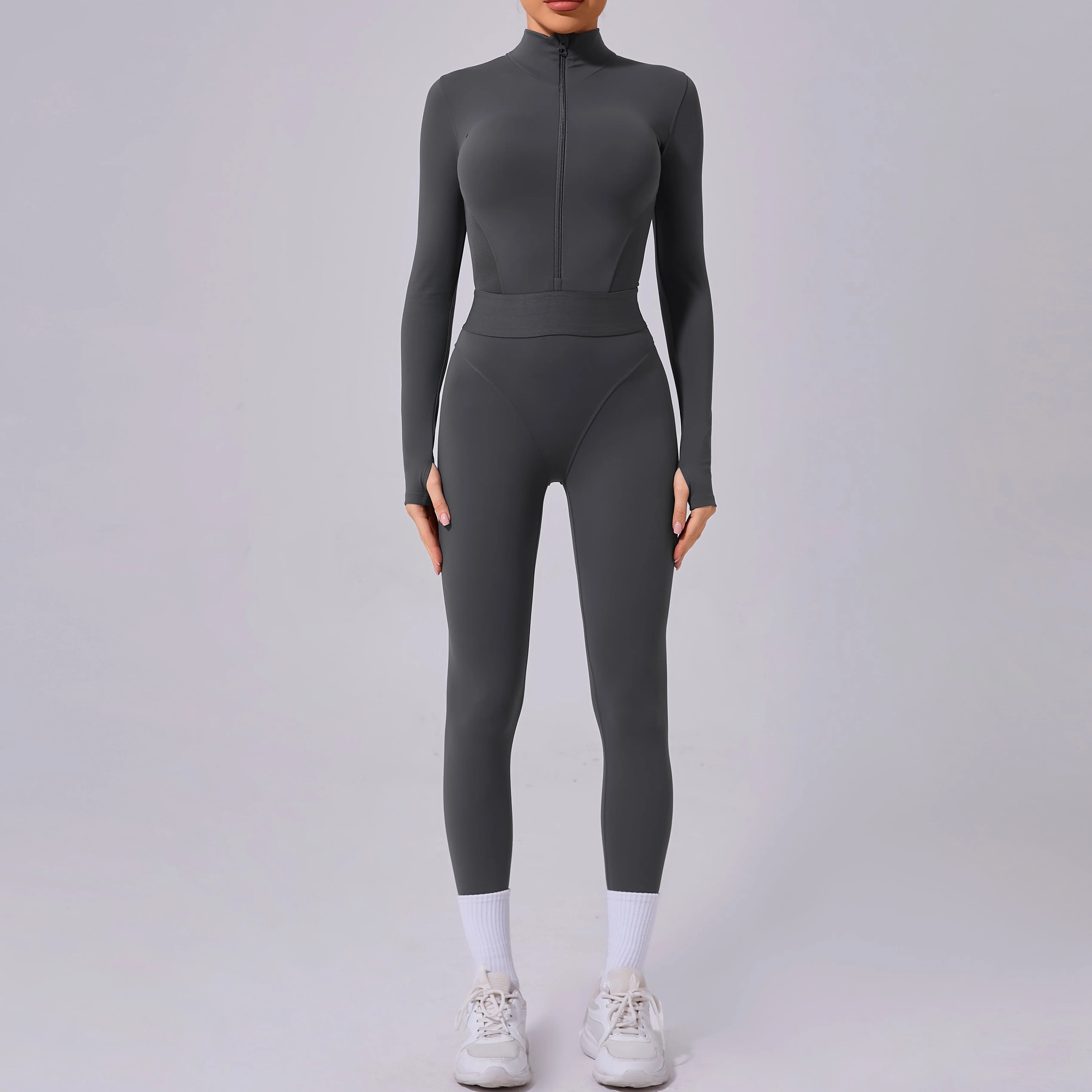 Women’s Backless Fitness Jumpsuit Yoga & Gym Activewear