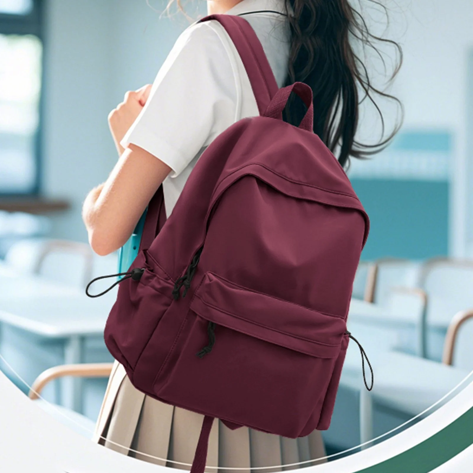 Teen Laptop School Backpack for Girls & Boys – Casual Travel Daypack
