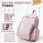 Waterproof Nylon School & Travel Backpack for Teens and Adults