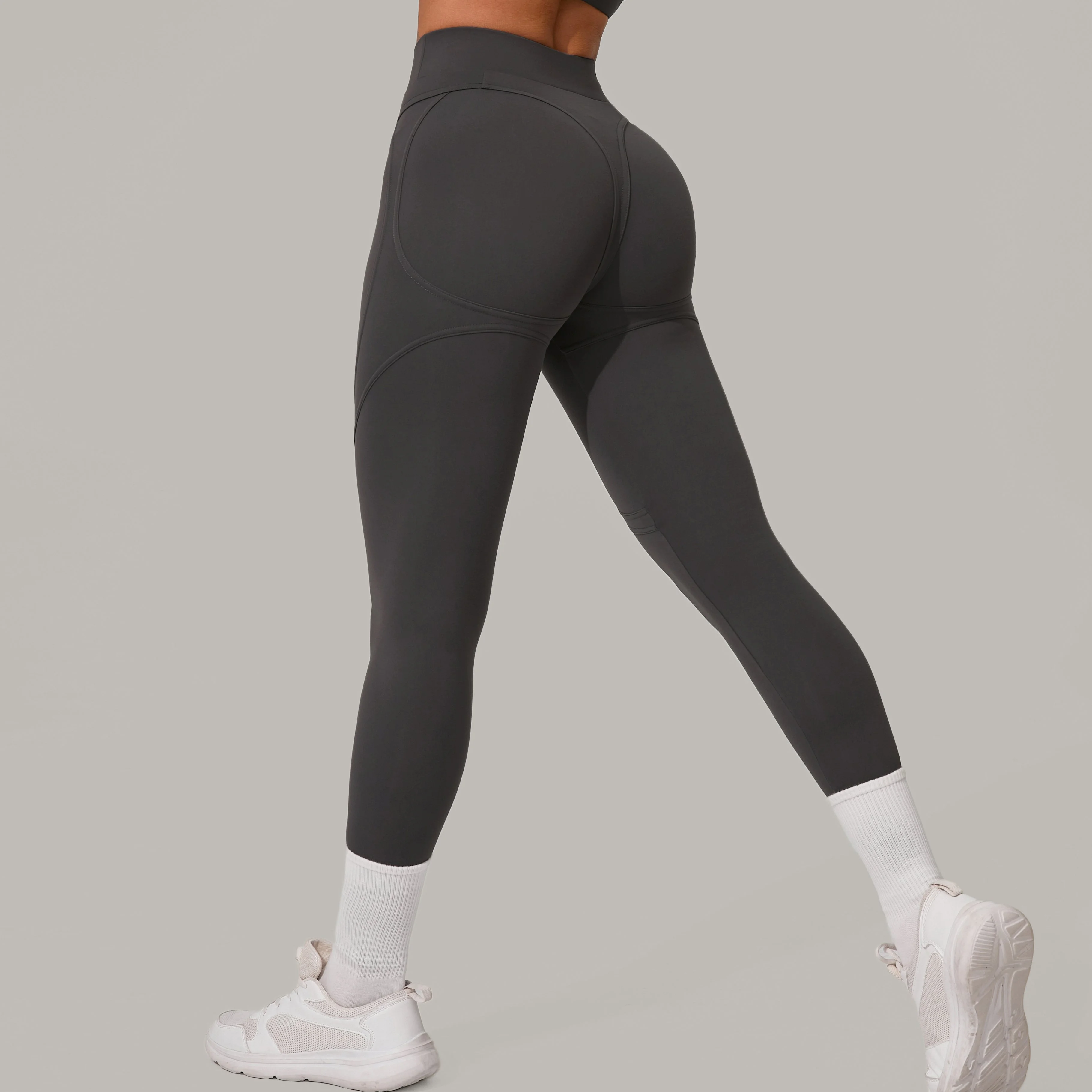 High Waist Impact Fitness Leggings for Yoga, Running & Training