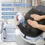 Vacuum Compression Travel Backpack with Pump