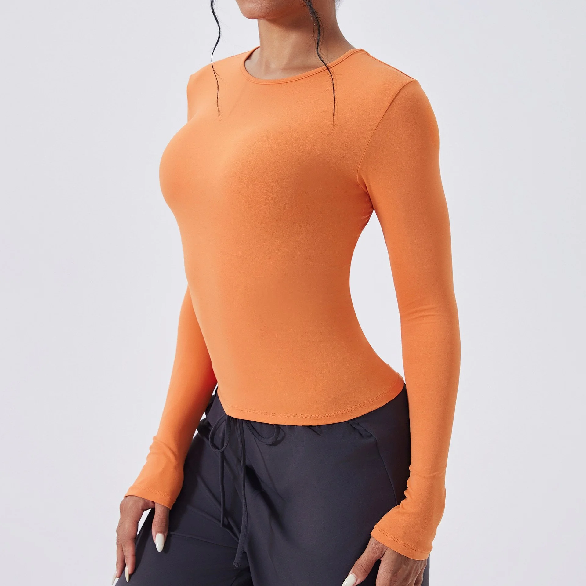 Women's Slimming Long Sleeve Yoga & Fitness Top