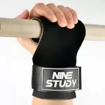 Non-Slip Cowhide Wrist Assist Bands for Pull-ups & Weightlifting