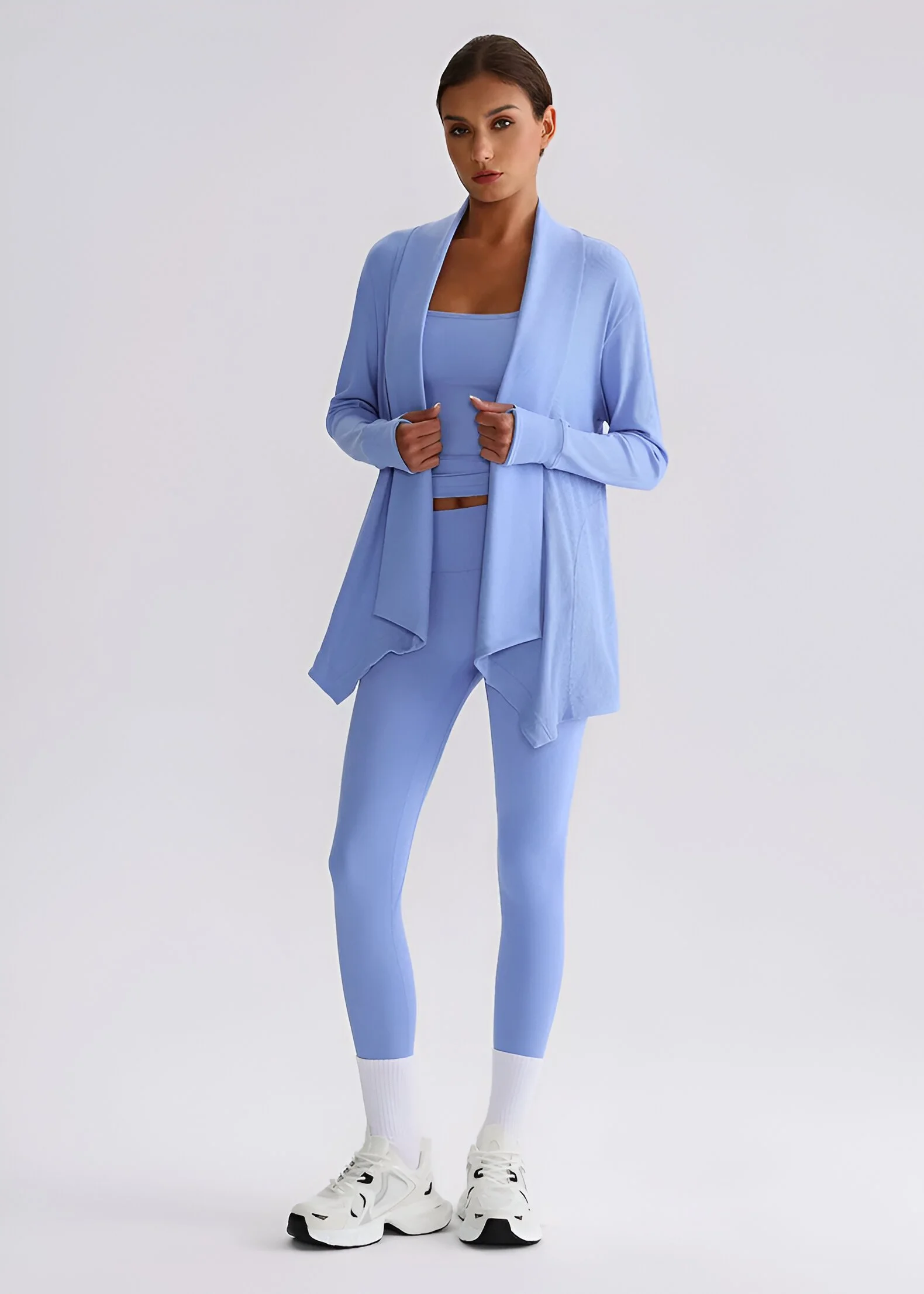 Women's Long Sleeve Yoga T-shirt – Breathable Fitness Shirt
