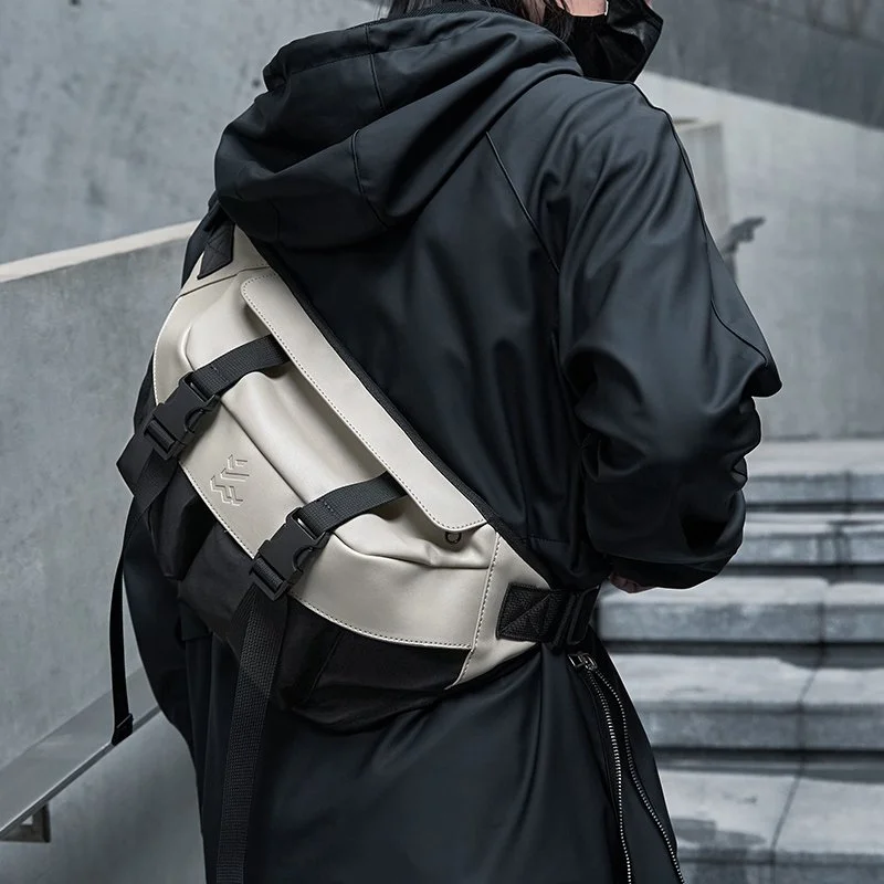 High-Quality Men's Waterproof Crossbody Bag - Lightweight & Durable Sling Shoulder Bag