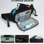 3L Anti-Theft Waist Pack with 180° Opening & RFID Protection