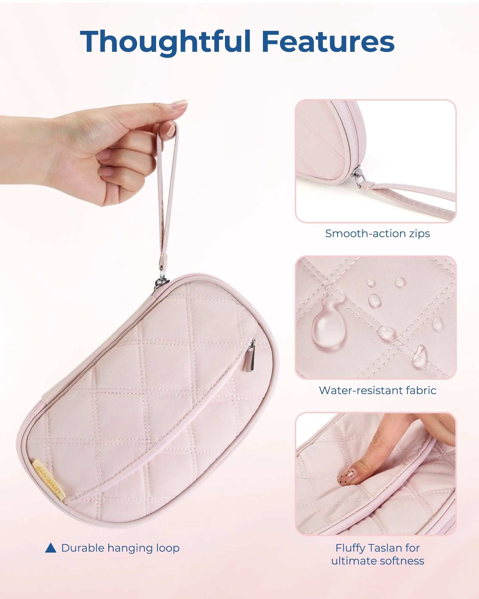 Compact Travel Electronics Organizer Case for Cables, Chargers & Accessories