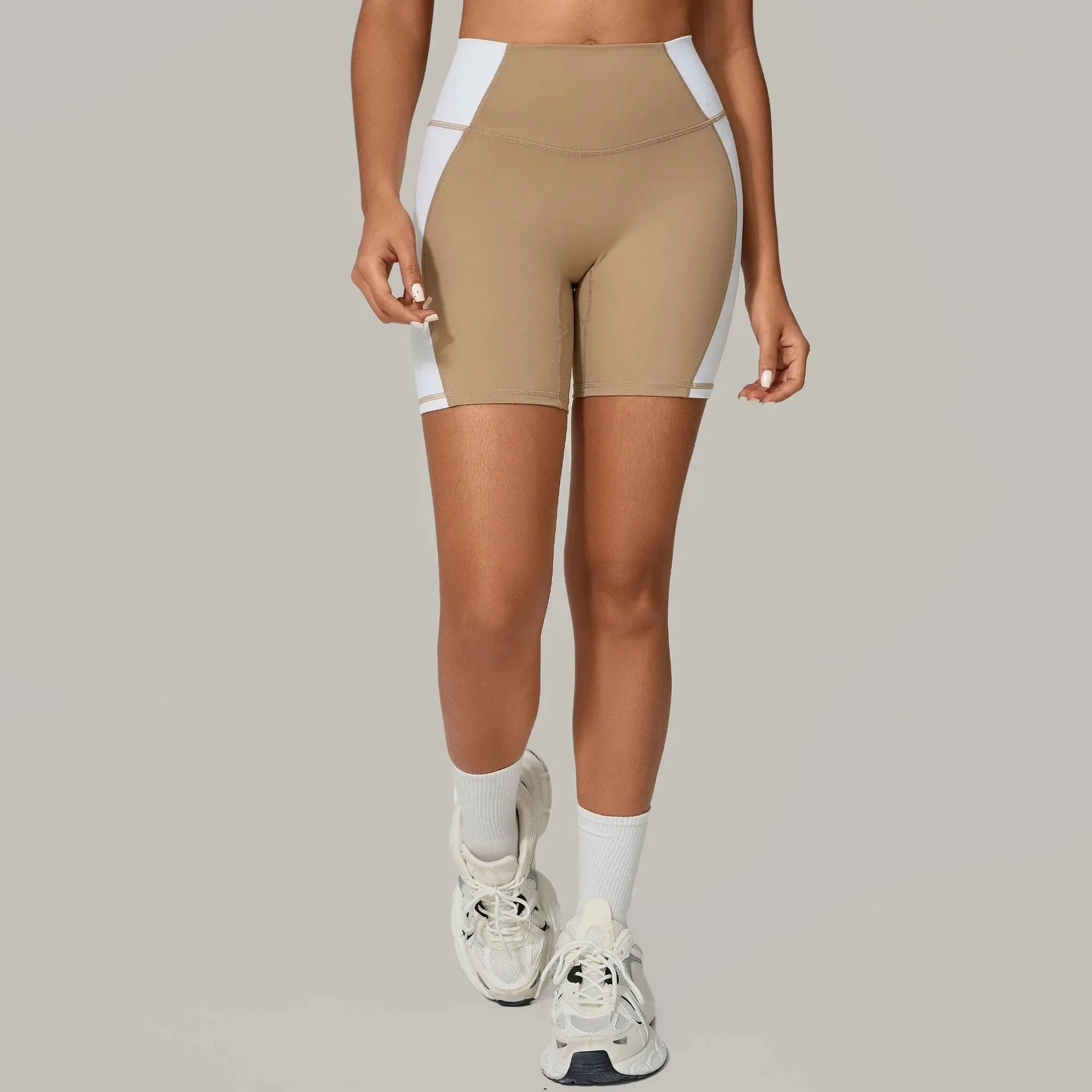 High-Waist Butt Lift Yoga Shorts for Women – Sculpting Gym & Running Shorts