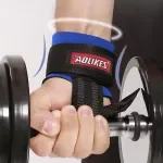Adjustable Non-Slip Weightlifting Wrist Straps for Secure Fitness Grip