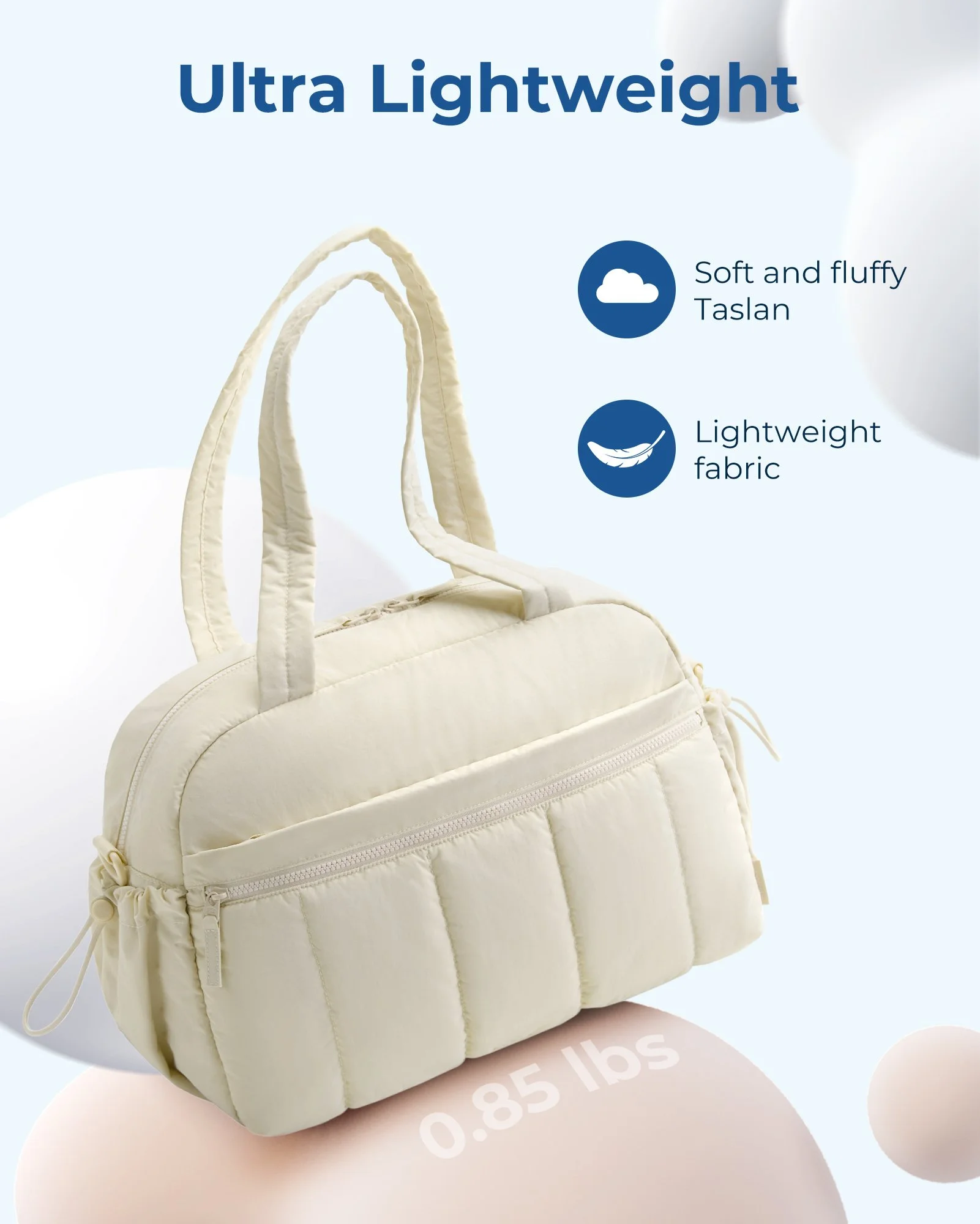 Large Capacity Unisex Travel Duffel & Gym Bag with Wet Pocket