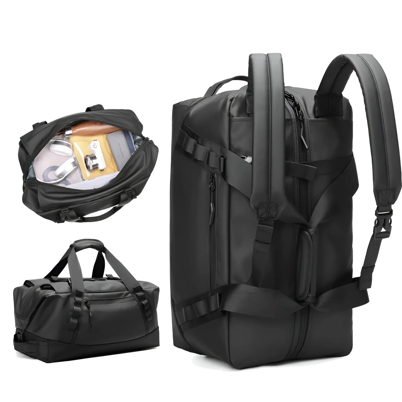 Waterproof Multi-Function Travel & Gym Backpack with Dry-Wet Storage