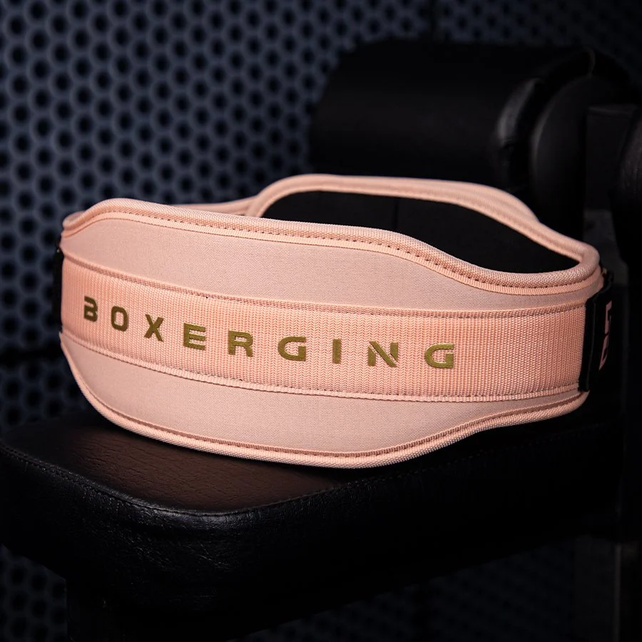 Pink Waist & Back Support Fitness Belt for Gym and Outdoor Training