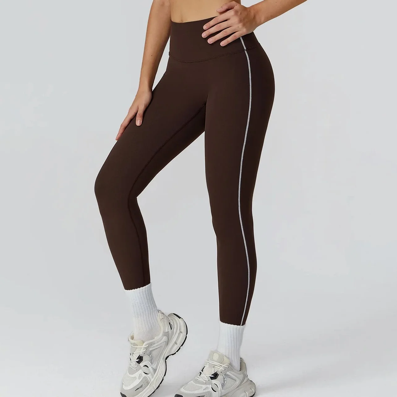 High-Waist Seamless Yoga Leggings for Women