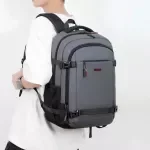 Men’s Large Capacity Business Laptop Backpack with Smart Organization