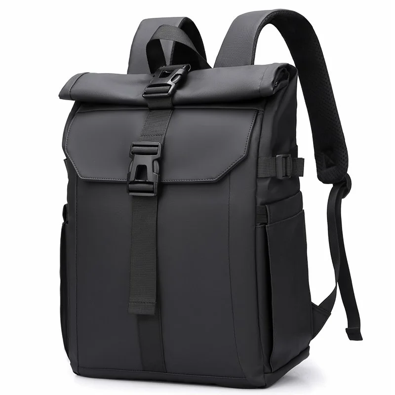 Men’s Large Capacity Business Laptop Backpack with Multi-Compartment Design