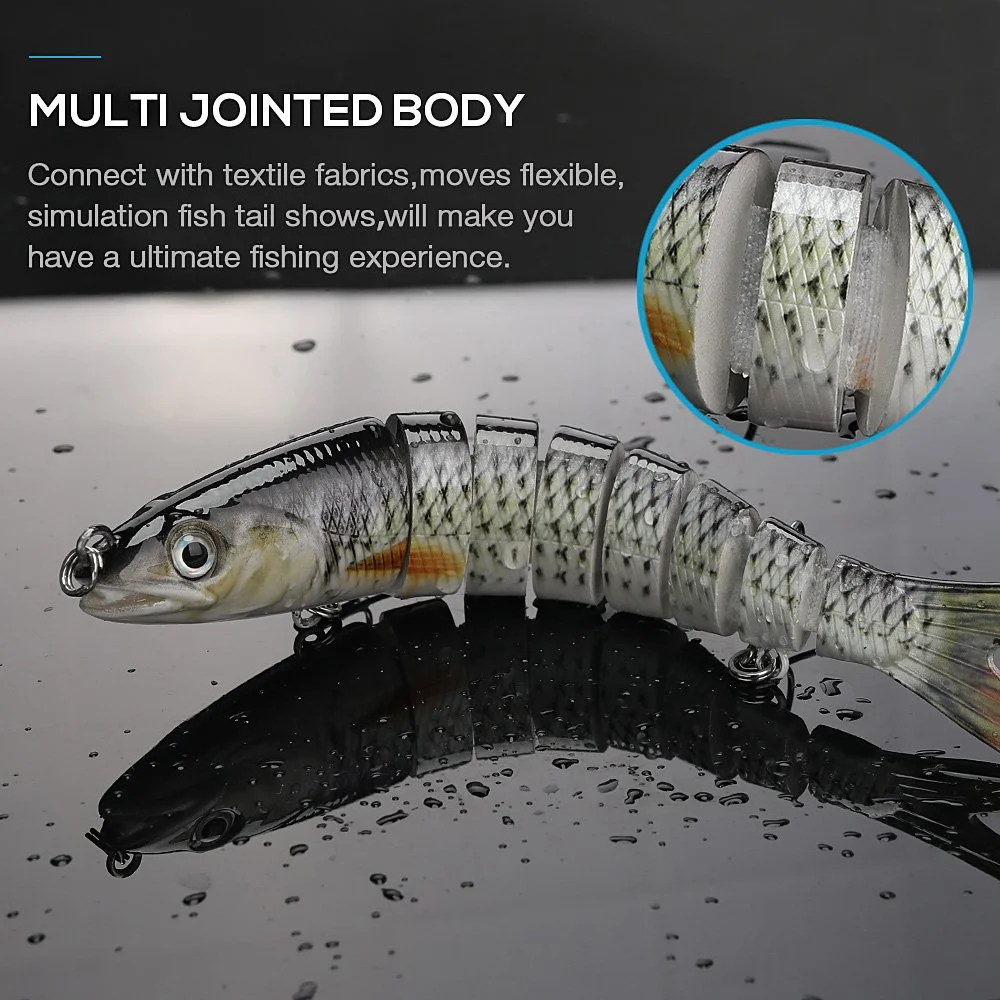 Lifelike Jointed Carp Swimbait Set – Slow Sinking Fishing Lures (3pcs)